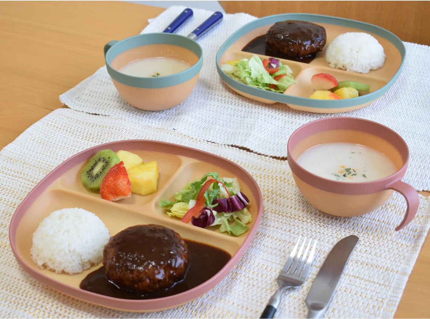 Amazon.co.jp: MUSUBI Break-resistant Lunch Plate, Divider
